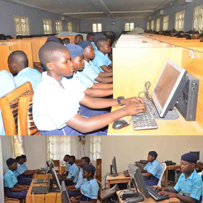 Ameewua-Model-College-Students in Computer Laboratory